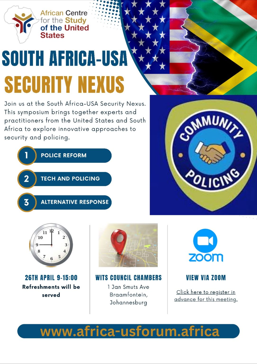 SA-USA Security Nexus Symposium